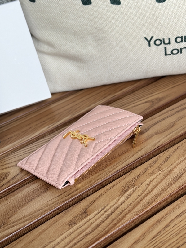 イヴサンローラン財布側面デザイン